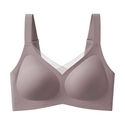 plus Size Anti-Sagging Push-Up Breathable Mesh Bra