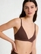 padded Triangle Cup Wireless Vest Bra