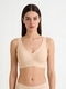 seamless V-Neck Vest-Style Bra For Women