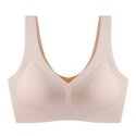 seamless V-Neck Vest-Style Bra For Women