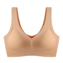 seamless V-Neck Vest-Style Bra For Women