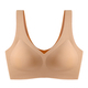 seamless V-Neck Vest-Style Bra For Women