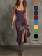 women's 3D Digital Print Strappy Dress