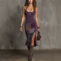 women's 3D Digital Print Strappy Dress