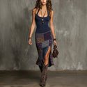 women's 3D Digital Print Strappy Dress