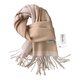 100% Wool Double-Sided Color-Block Scarf