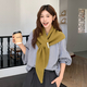 triangle Scarf Wool Blend Wrap