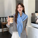 triangle Scarf Wool Blend Wrap
