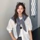 triangle Scarf Wool Blend Wrap