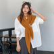 triangle Scarf Wool Blend Wrap