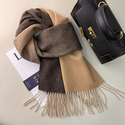 australian Wool Cashmere Gradient Scarf For Women
