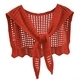 Hollow-Out Knitted Shrug Vest For Women