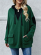 Women's Loose Mid-Length Hooded Top Plus Size Spring Autumn Hoodie