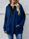 Women's Loose Mid-Length Hooded Top Plus Size Spring Autumn Hoodie