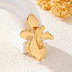 YLC-XZ-2294 Gold Brooch Elegant Flower Brooch For Women Parties And Banquets