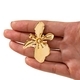 YLC-XZ-2294 Gold Brooch Elegant Flower Brooch For Women Parties And Banquets