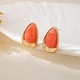Minimalist Colorful Acrylic Teardrop Stud Earrings For Women