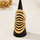 YLC-JZ-2211 Gold Ring Exaggerated Metal Geometric Irregular Ring For Women