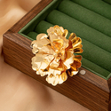 YLC-XZ-1594 Gold Brooch Multi-Layer Flower Brooch For Women Elegant Daily Wear