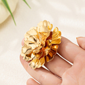 YLC-XZ-1594 Gold Brooch Multi-Layer Flower Brooch For Women Elegant Daily Wear