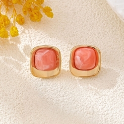 YLC-ES-2193 Pink Earrings