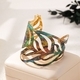 YLC-SL-2053 colorful bracelet Peacock Print Bracelet For Women - Creative Street Party Jewelry