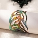 YLC-SL-2053 colorful bracelet Peacock Print Bracelet For Women - Creative Street Party Jewelry