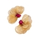 Elegant Inlaid Flower Stud Earrings For Women