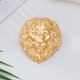 YLC-XZ-2523 Gold Brooch Personalized Lion Head Brooch Men's Party Chest Accessory