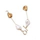 YLC-XL-2275 Gold Necklace Minimalist Irregular Faux Pearl Chain Necklace For Women
