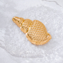 YLC-XZ-2583 Gold Brooch Creative Conch Brooch For Women Party Wear