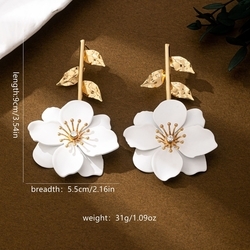 YLC-ES-2143 White Earrings