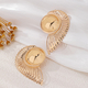 YLC-ES-1830 Gold Earrings Irregular Hollow Circular Spliced Stud Earrings For Women