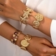 Starfish Shell Geometric Bracelet For Women Summer Beach Jewelry