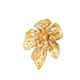 YLC-XZ-2228 Gold Brooch Retro Inlaid Flower Brooch Elegant Women's Party Accessory