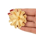 YLC-XZ-2226 Gold Brooch Irregular Multi-Petal Flower Brooch For Women