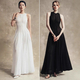 Elegant Lace Full-Skirt Umbrella Dress Formal Gown