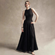 Elegant Lace Full-Skirt Umbrella Dress Formal Gown