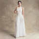 Elegant Lace Full-Skirt Umbrella Dress Formal Gown