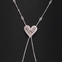 Rhinestone Chest Chain Minimalist Body Jewelry For Women