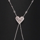 Rhinestone Chest Chain Minimalist Body Jewelry For Women