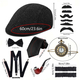 Vintage 1920S Party Ball Men's Set With Top Hat Pipe Pocket Watch Bow Tie