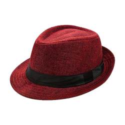 1PCS Red Round Top Hat (60Cm Head Circumference)