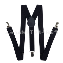 Men's Suspenders Black