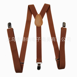 Men's Suspenders Coffee