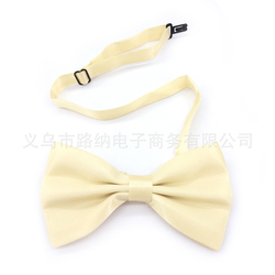 Men's Bow Tie Beige