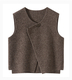 Round Neck Sleeveless Knit Vest Top