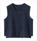 Round Neck Sleeveless Knit Vest Top
