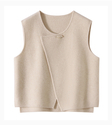 Round Neck Sleeveless Knit Vest Top
