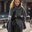 100% Wool Cape Top Women Thickened Autumn Winter Elegant Shawl Vest